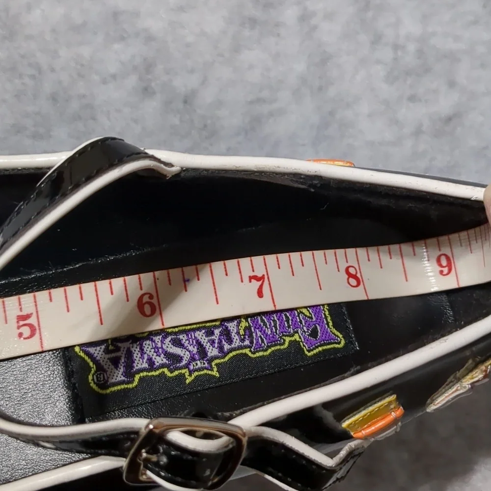 Funtasma Candy Corn Mary Jane Platform Heels womens sz 5 - Picture 13 of 16